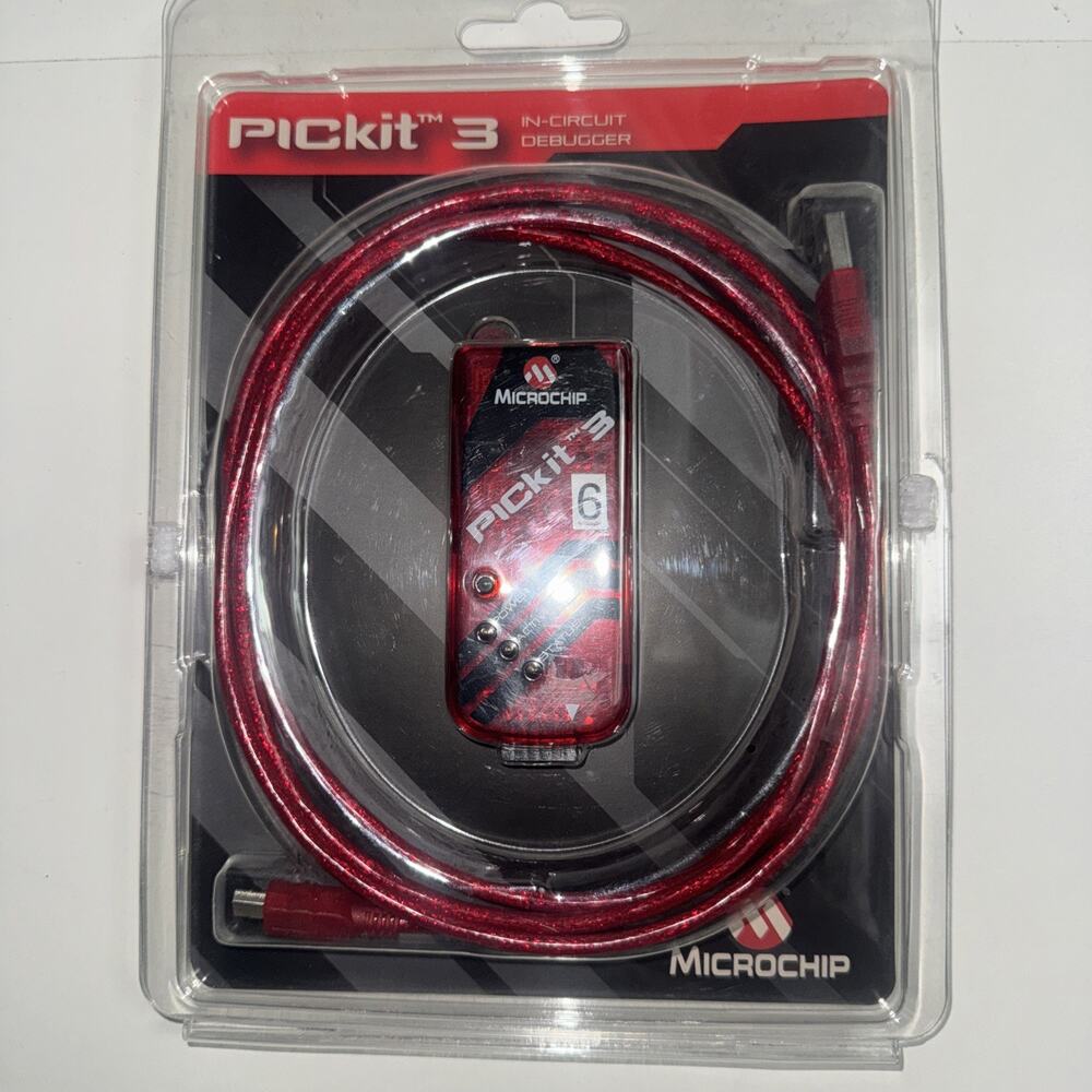 PICkit3 Programmer Microchip MPLAB PICkit 3 PIC In-Circuit Debugger USB Cable